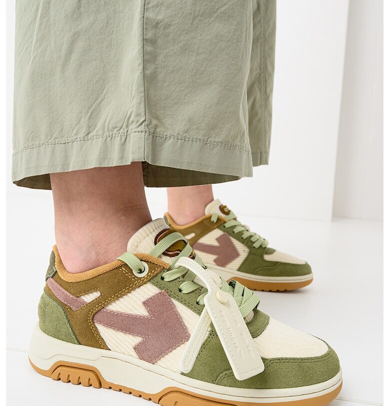 Спортни обувки Out Of Office с велур OFF-WHITE