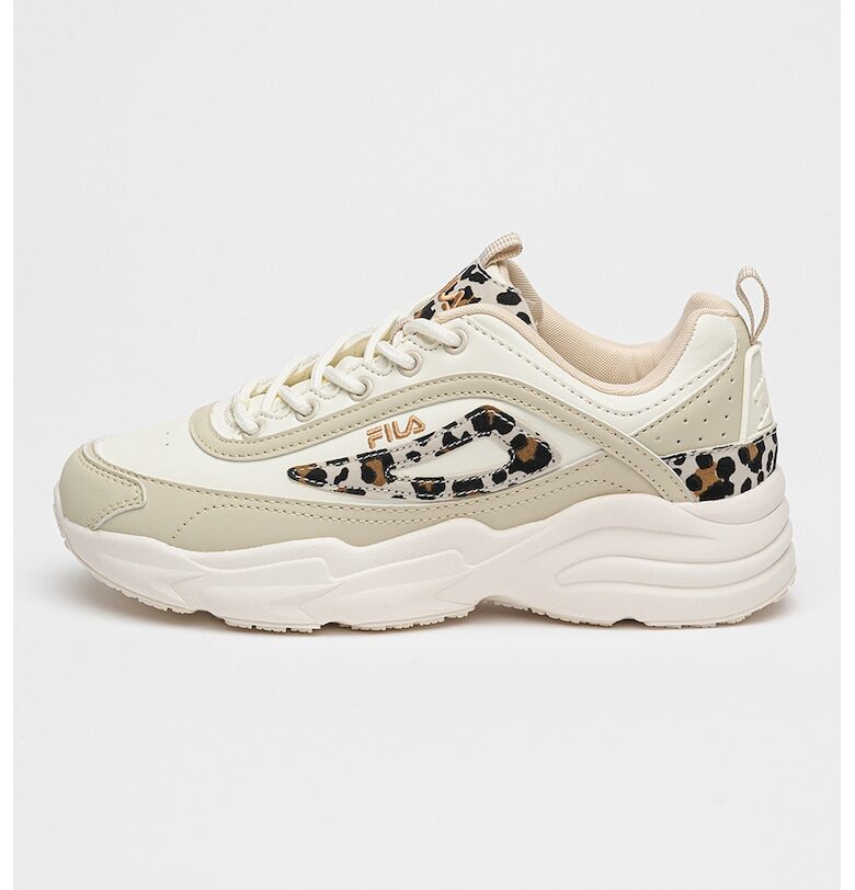 Спортни обувки Skye от еко кожа с животински принт Fila