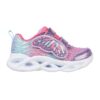 Спортни обувки Twisty Brights с велкро и брокат Skechers