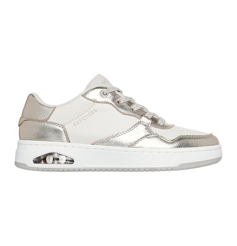 Спортни обувки Uno Ctrl Luxe Steps с метален ефект Skechers