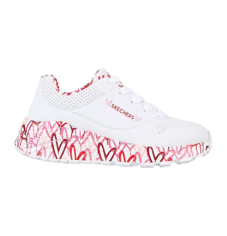 Спортни обувки Uno Lite - Lovely Luv от еко кожа Skechers