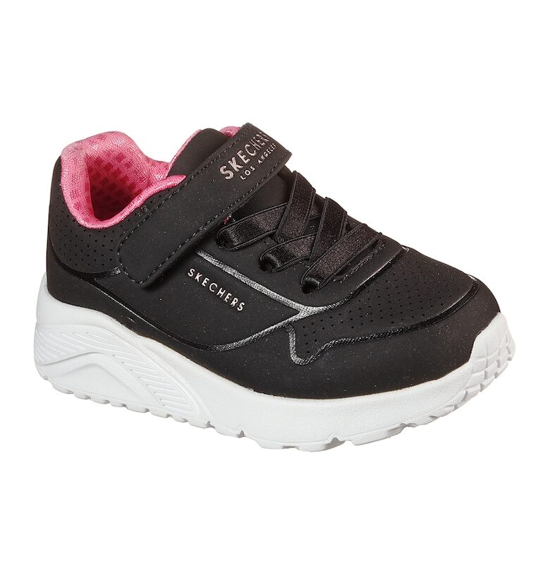 Спортни обувки Uno Lite от еко кожа с велкро Skechers