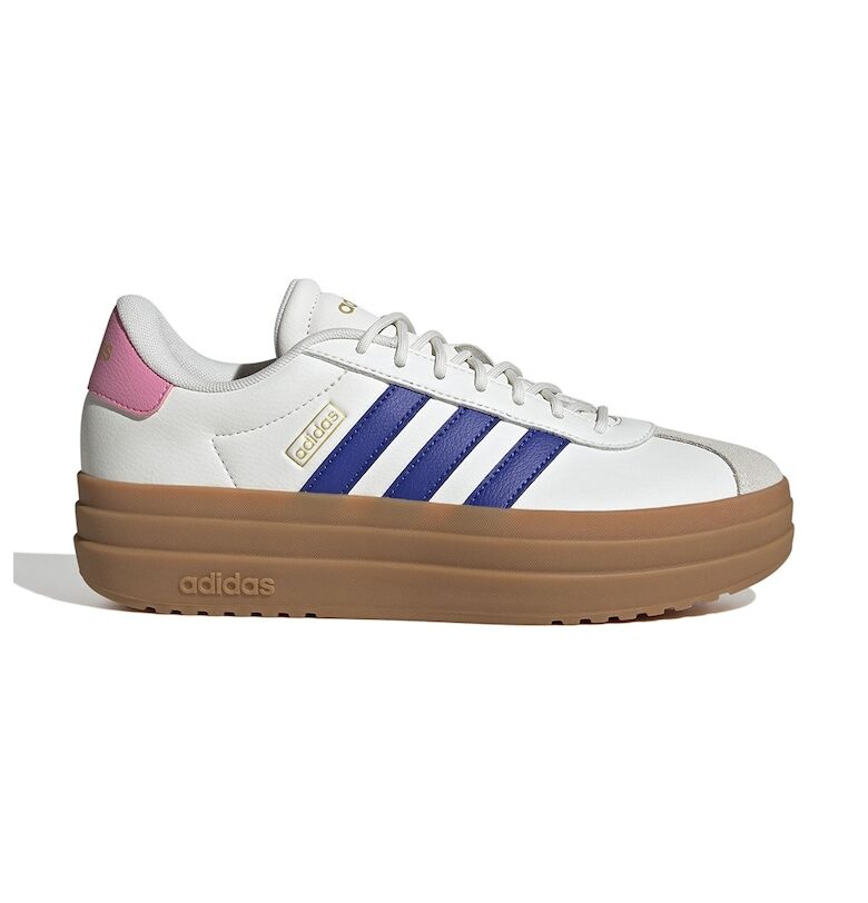 Спортни обувки VL Court Bold от еко кожа с велур adidas Sportswear