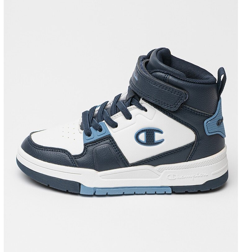 Спортни обувки от еко кожа до глезена с велкро Champion