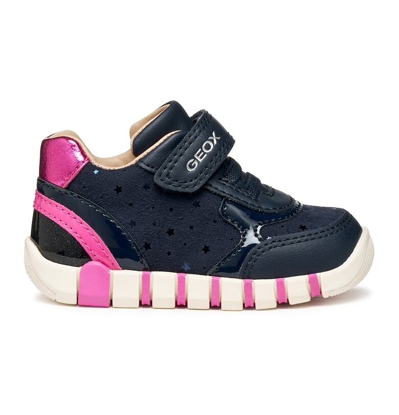 Спортни обувки от еко кожа с велкро Geox