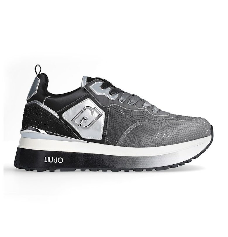 Спортни обувки от еко кожа с декоративни камъни Liu Jo