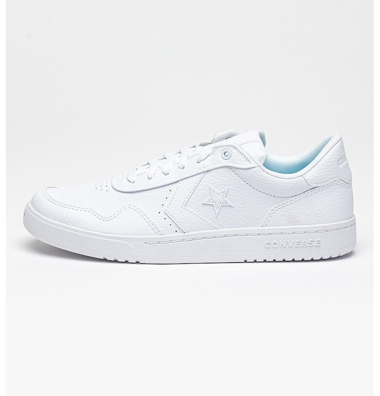 Спортни обувки от еко кожа с лого Converse