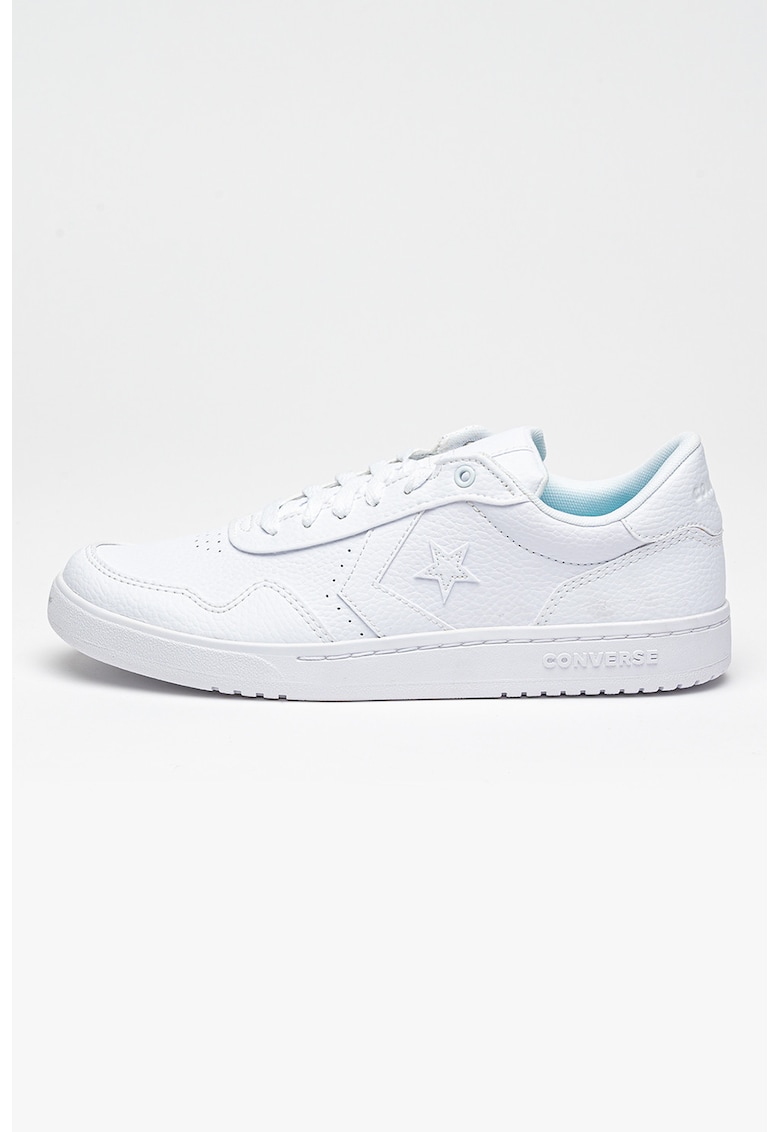 Спортни обувки от еко кожа с лого Converse