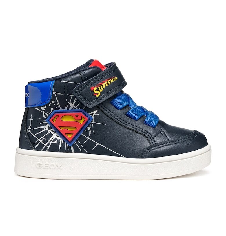 Спортни обувки от еко кожа с текстил Geox