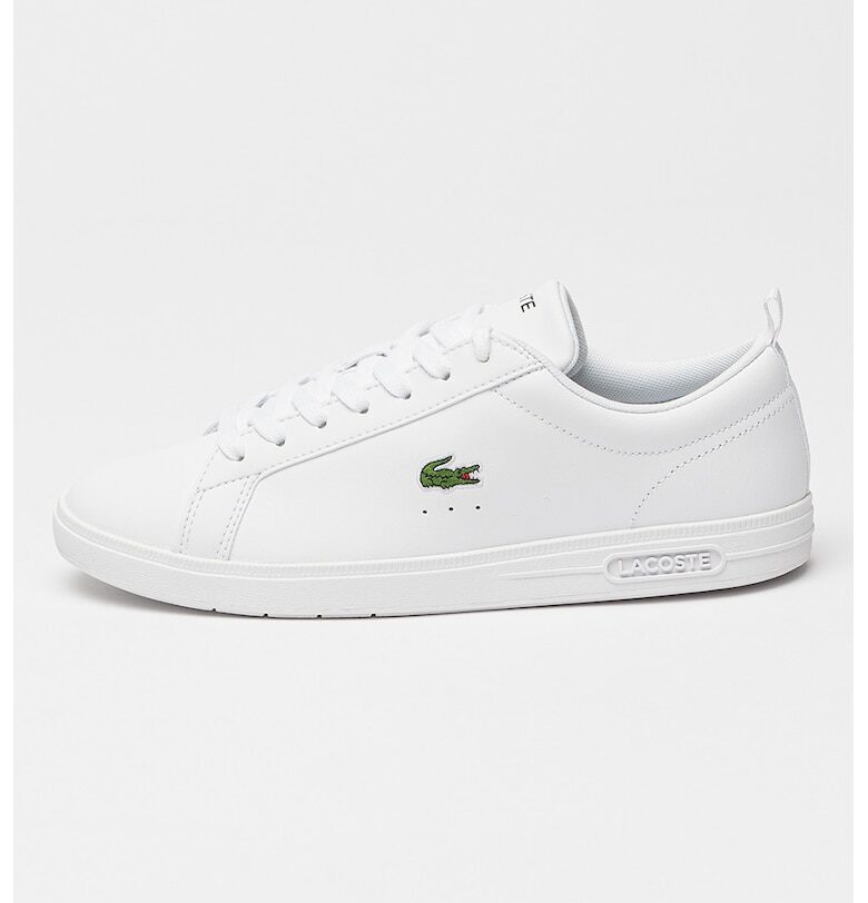Спортни обувки от кожа и еко кожа Court Base с лого Lacoste