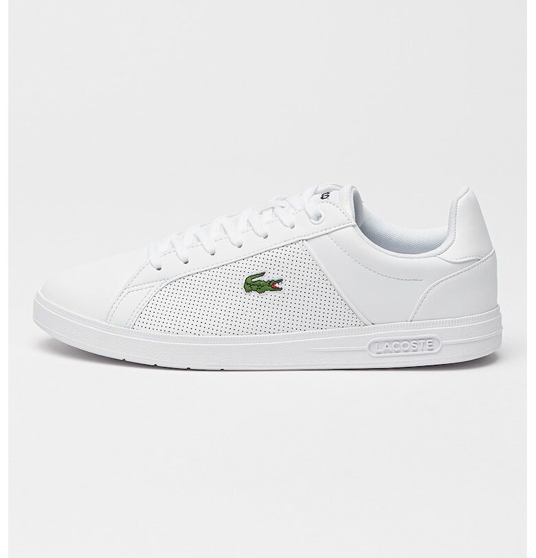 Спортни обувки от кожа и еко кожа Lite Base с перфорации Lacoste