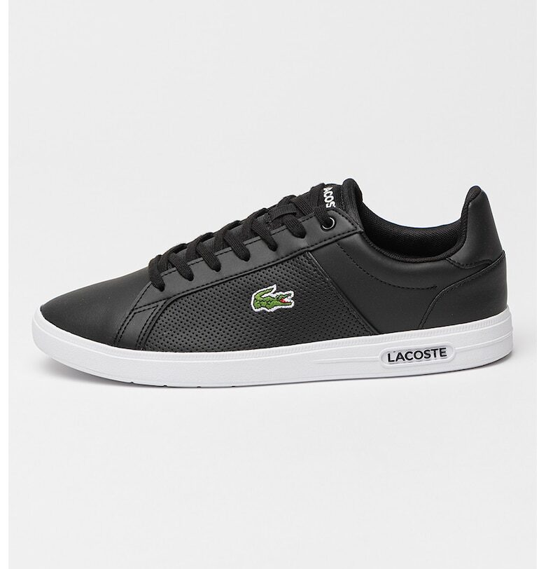 Спортни обувки от кожа и еко кожа Lite Base с перфорации Lacoste
