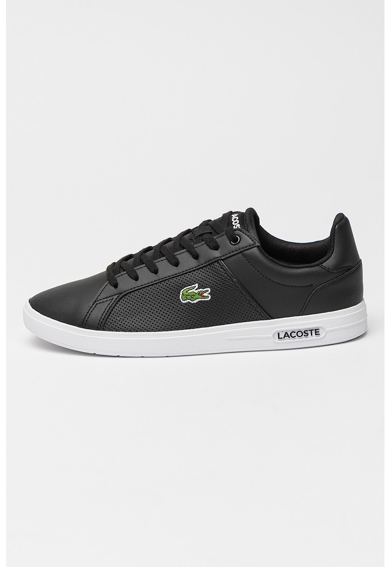 Спортни обувки от кожа и еко кожа Lite Base с перфорации Lacoste