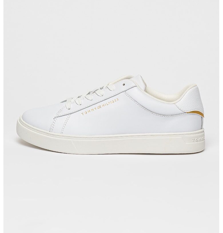 Спортни обувки от кожа с контрасти Tommy Hilfiger