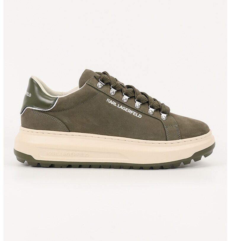 Спортни обувки под глезена с велур Karl Lagerfeld