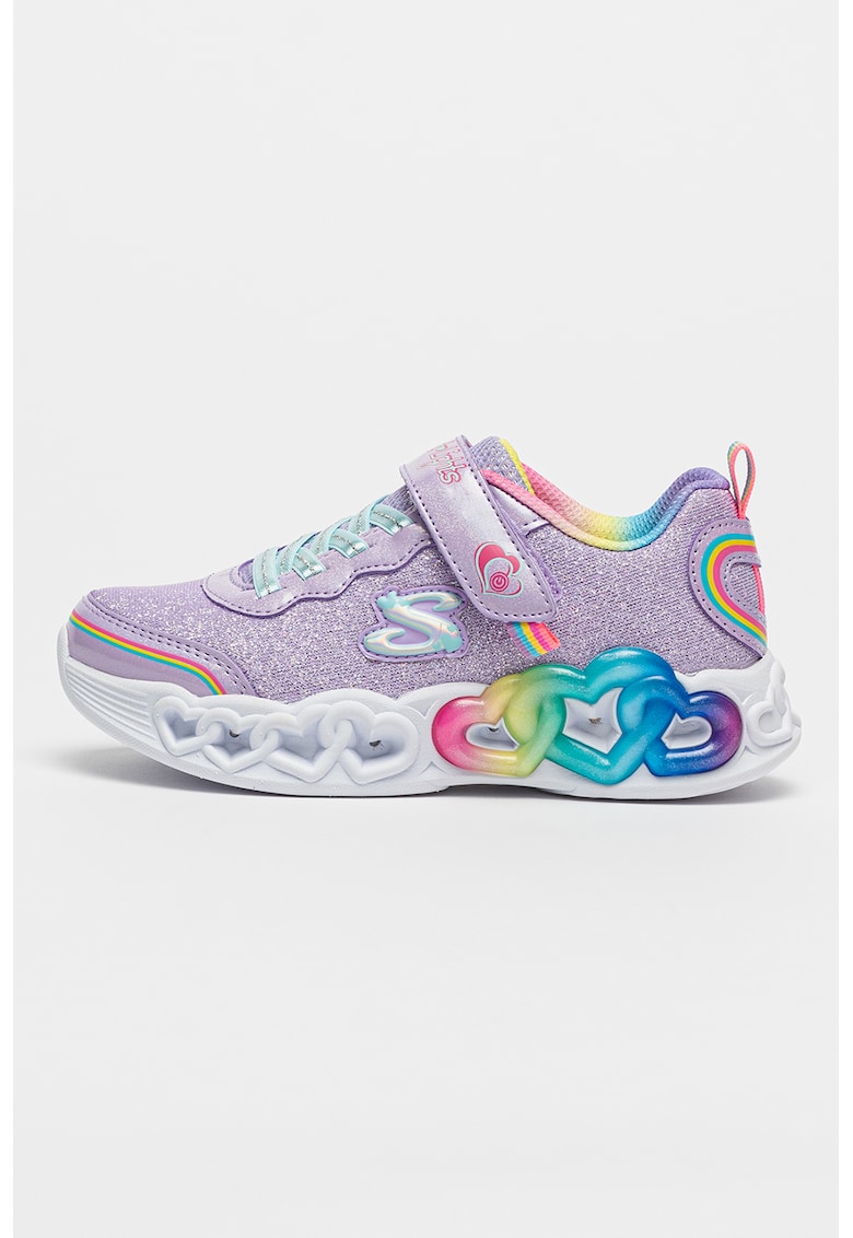 Спортни обувки с брокат Infinite Heart Skechers