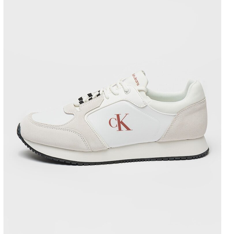 Спортни обувки с велур CALVIN KLEIN JEANS