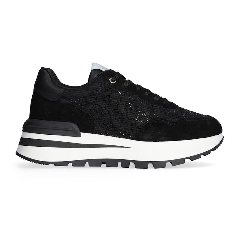 Спортни обувки с велур и декоративни камъни Liu Jo