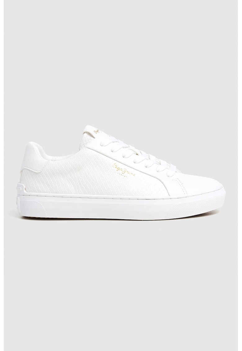 Спортни обувки с лого и връзки Pepe Jeans London