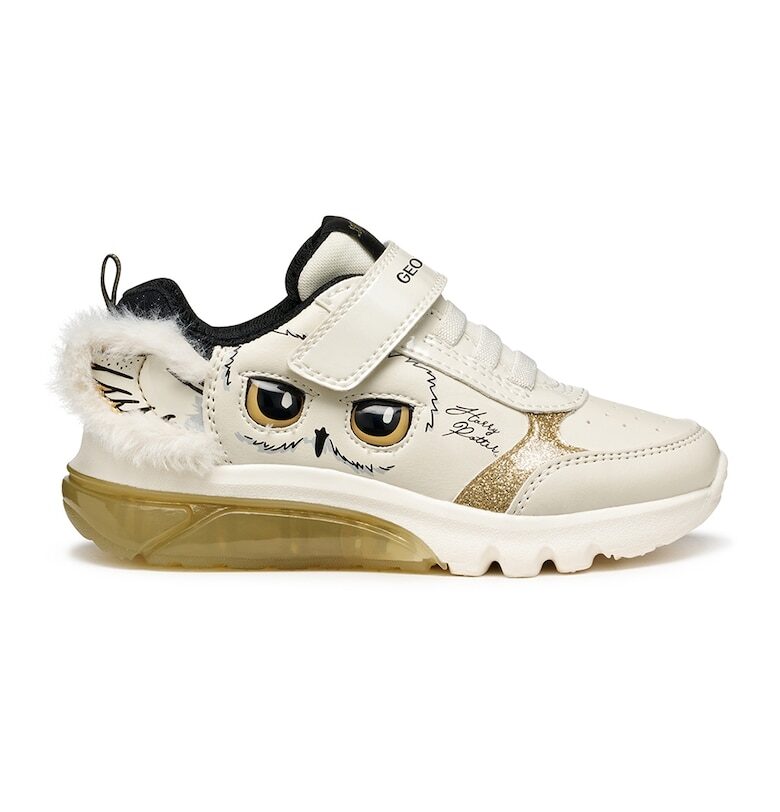 Спортни обувки с принт и велкро Geox