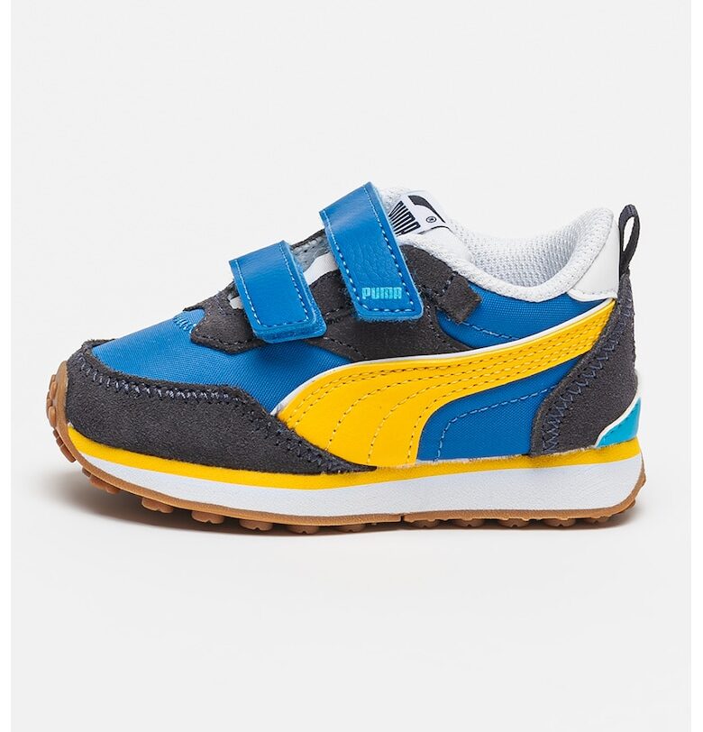Спортни обувки с цветен блок и велкро Puma