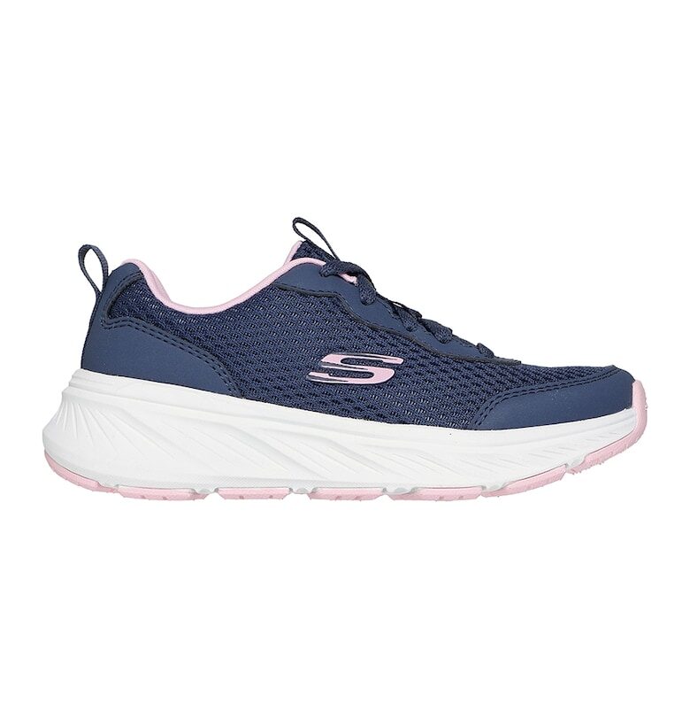 Спортни обувки със синтетика и мрежести зони Skechers