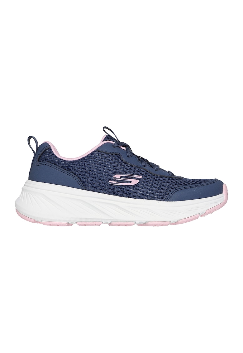 Спортни обувки със синтетика и мрежести зони Skechers