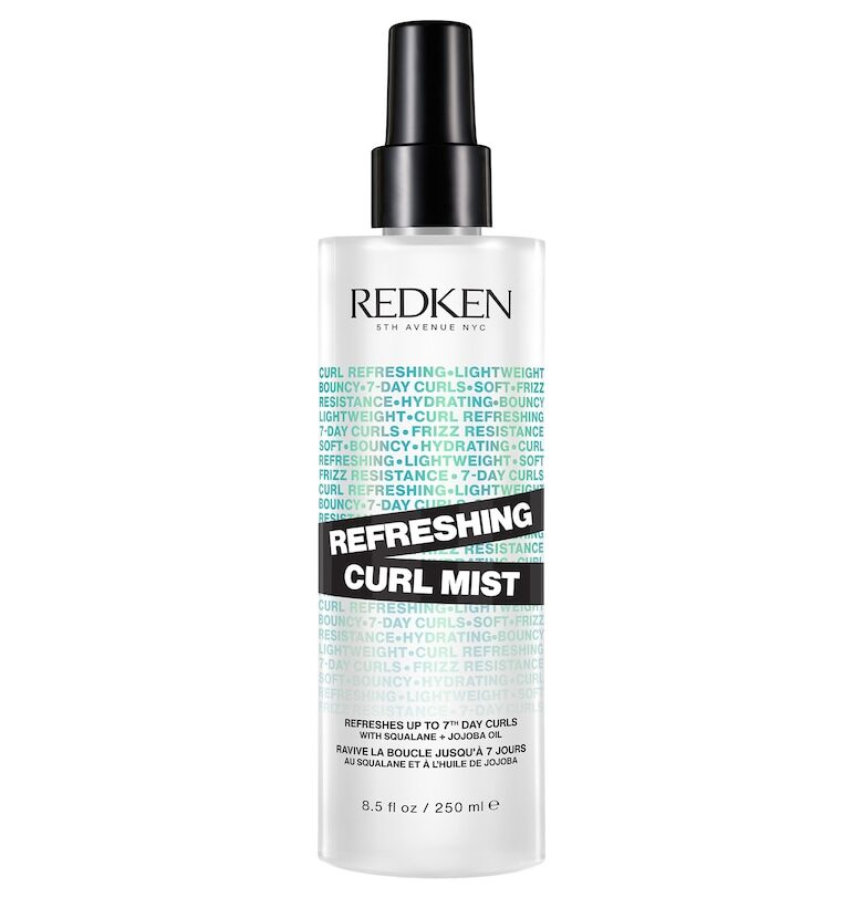 Спрей без отмиване  Refreshing Curl Mist - За освежаване на къдрици - Със сквалан и масло от жожоба - 250 мл Redken