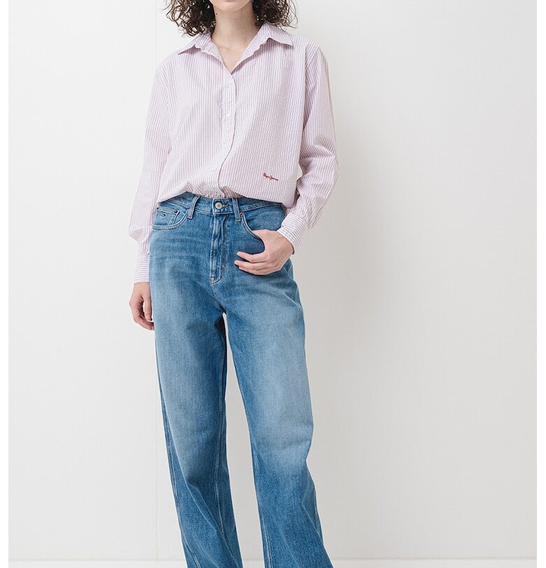 Стандартна риза на райе Pepe Jeans London