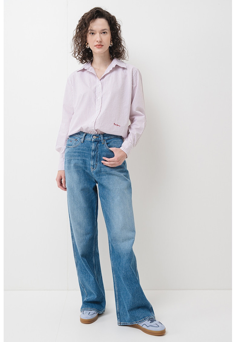 Стандартна риза на райе Pepe Jeans London