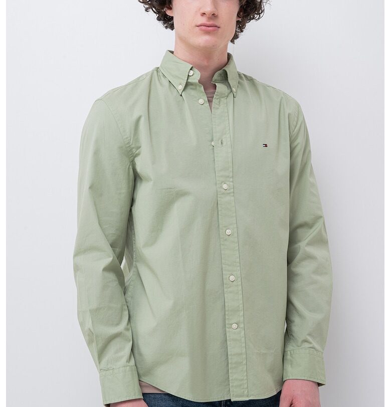 Стандартна риза от памук Tommy Hilfiger