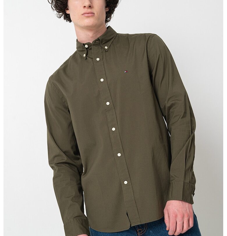 Стандартна риза от памук Tommy Hilfiger