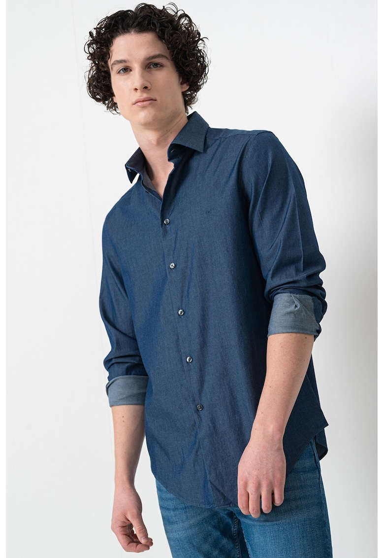 Стандартна риза от шабмре CALVIN KLEIN