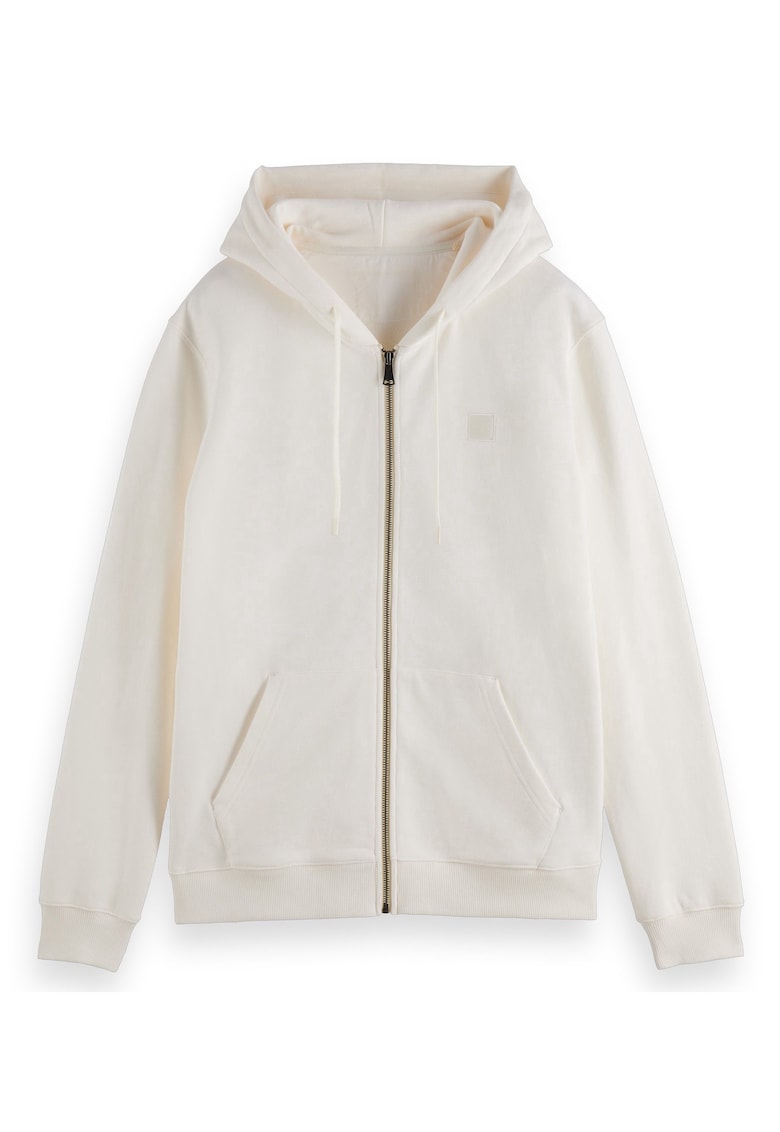 Стандартно худи с цип и скосени джобове Scotch  Soda