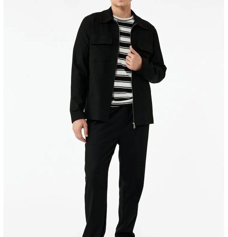 Стеснен едноцветен панталон KOTON