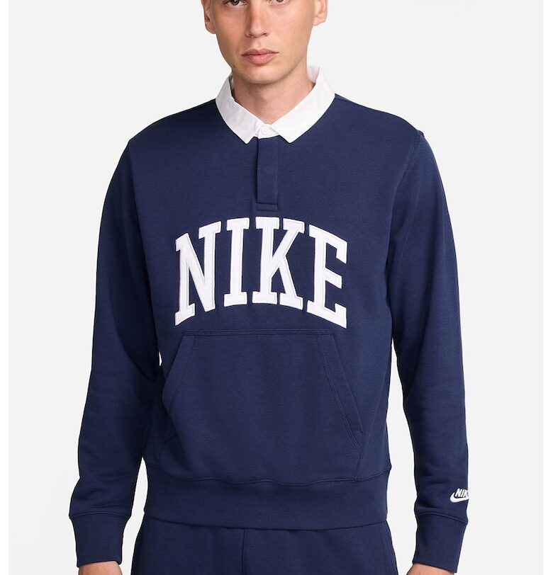 Суитшърт Club с яка и лого Nike