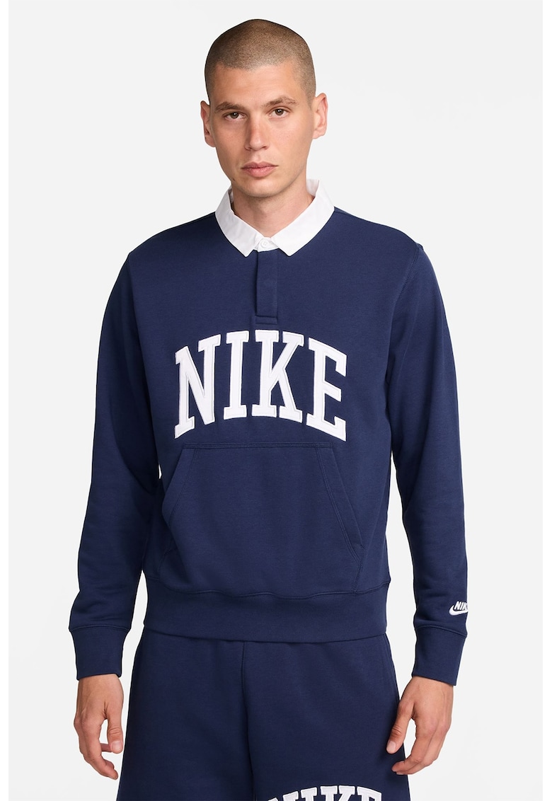 Суитшърт Club с яка и лого Nike