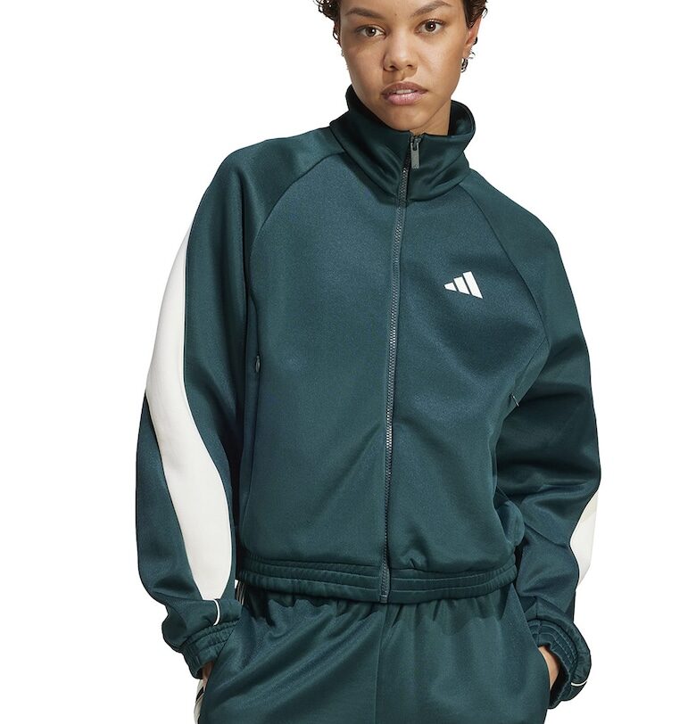 Суитшърт Stadium с цип и ръкави реглан adidas Sportswear