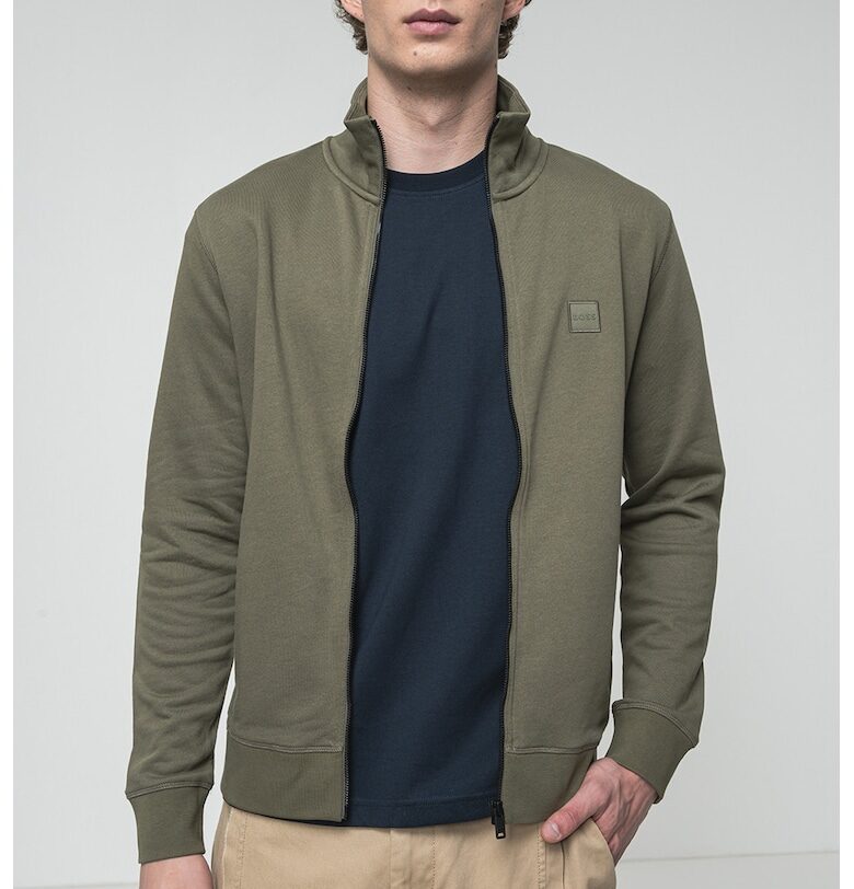 Суитшърт Zestart с цип и лого BOSS