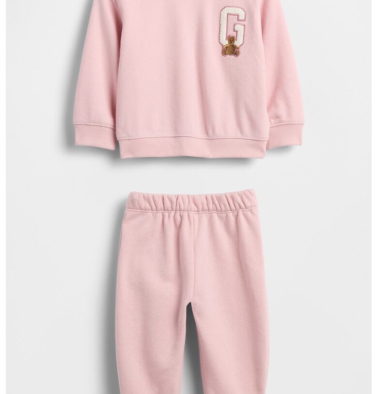 Суитшърт и спортен панталон с еластична талия - 2 части GAP