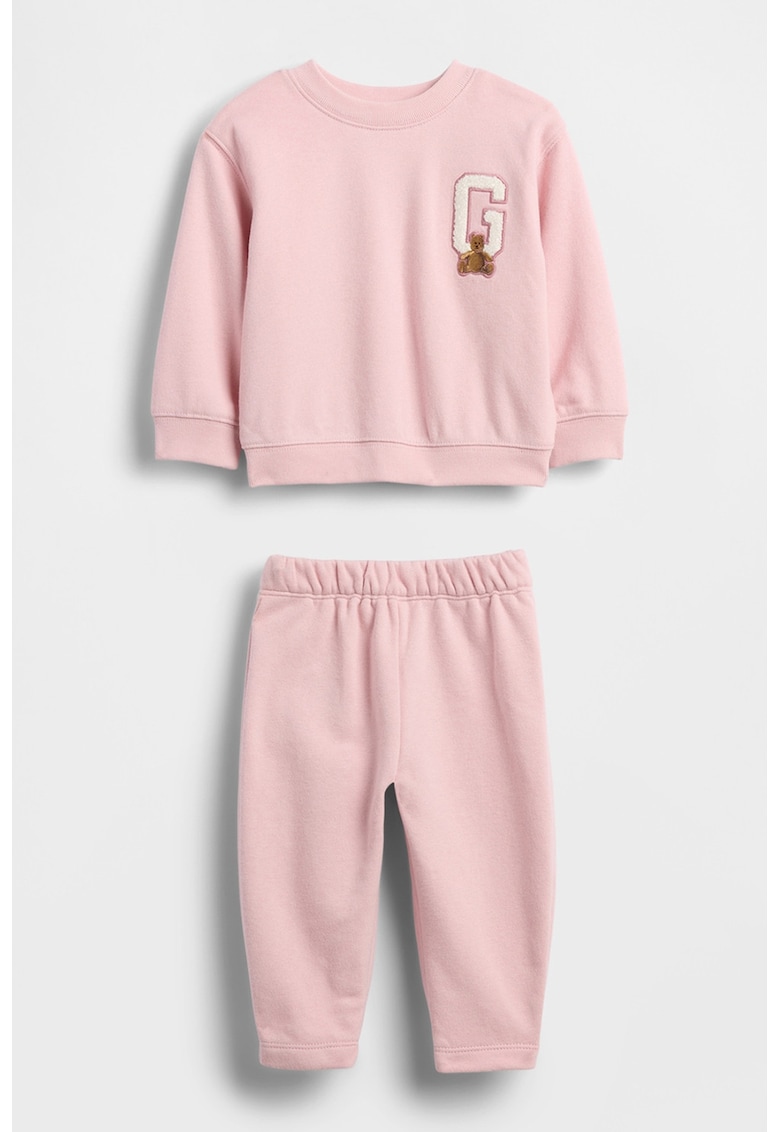 Суитшърт и спортен панталон с еластична талия - 2 части GAP