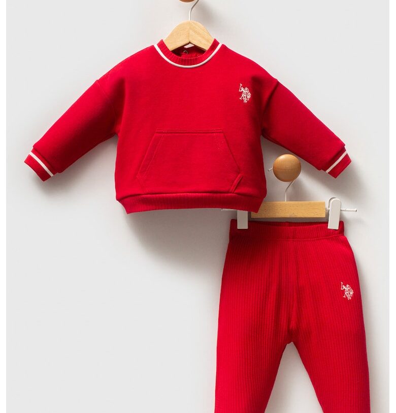 Суитшърт и спортен панталон с памук US Polo Assn