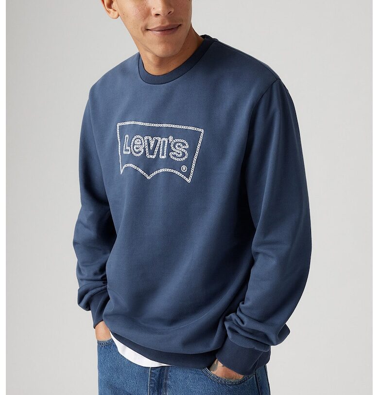 Суитшърт с бродирано лого Levis