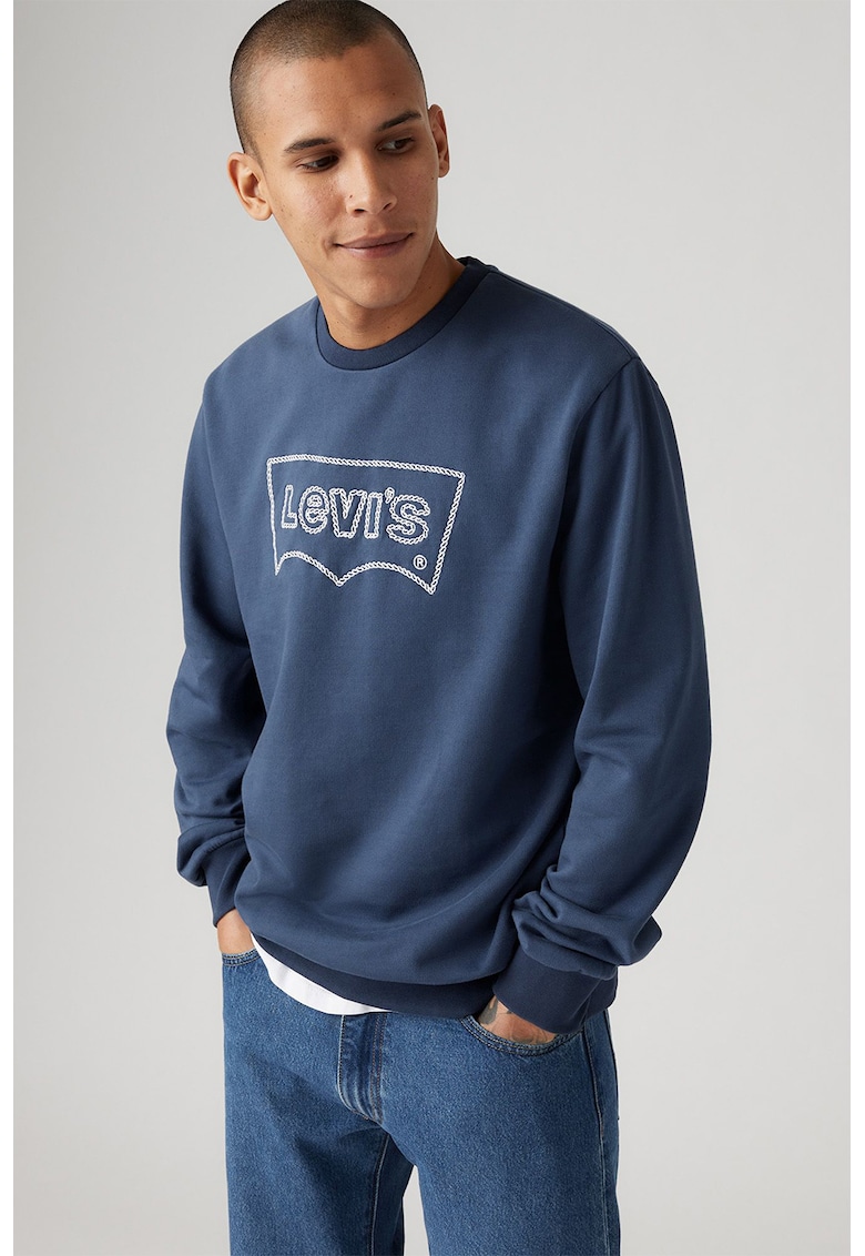 Суитшърт с бродирано лого Levis