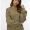 Суитшърт с еко перли Vero Moda