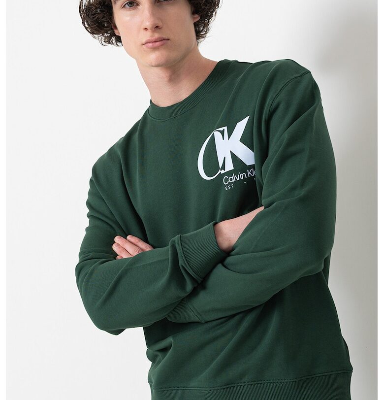 Суитшърт с лого CALVIN KLEIN