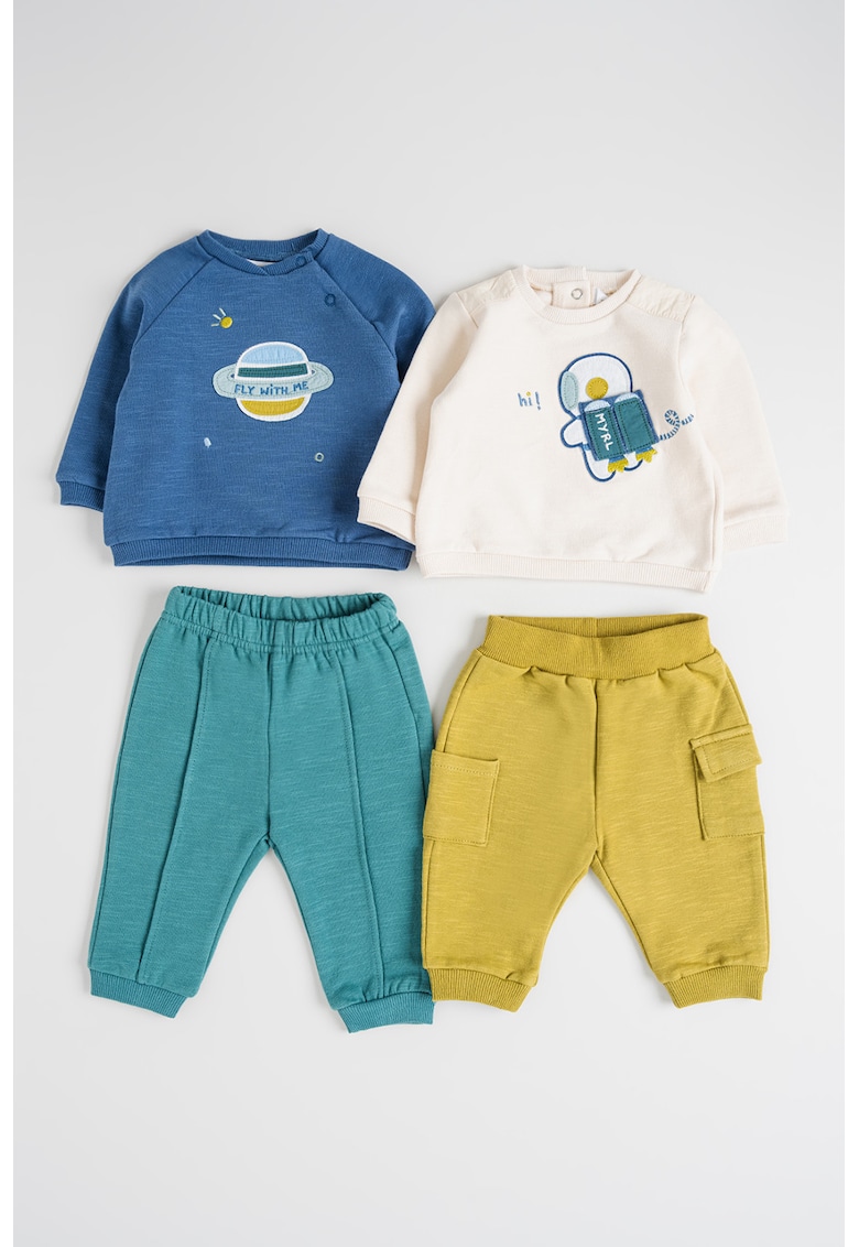 Суитшърт с памук и панталон - 4 части Mayoral