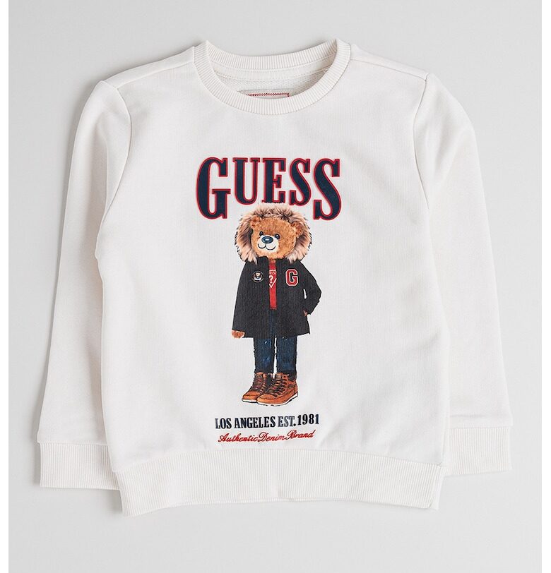 Суитшърт с принт GUESS KIDS
