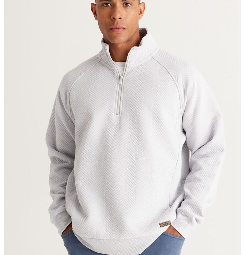 Суитшърт с ръкави реглан и цип ACCo