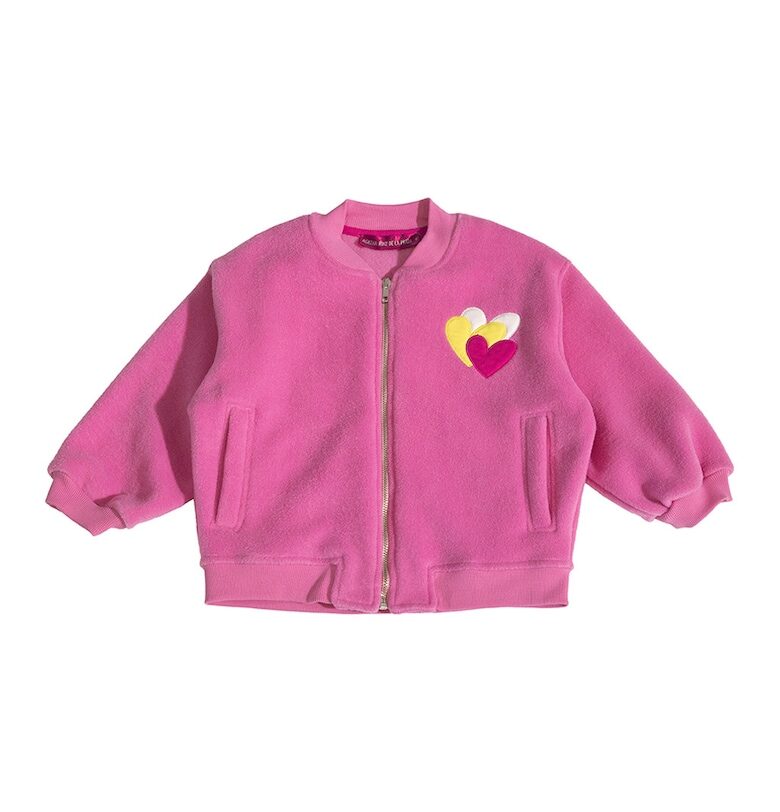 Суитшърт с цип и джобове встрани Agatha Ruiz de la Prada